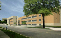 The chemistry building at the University of North Texas.